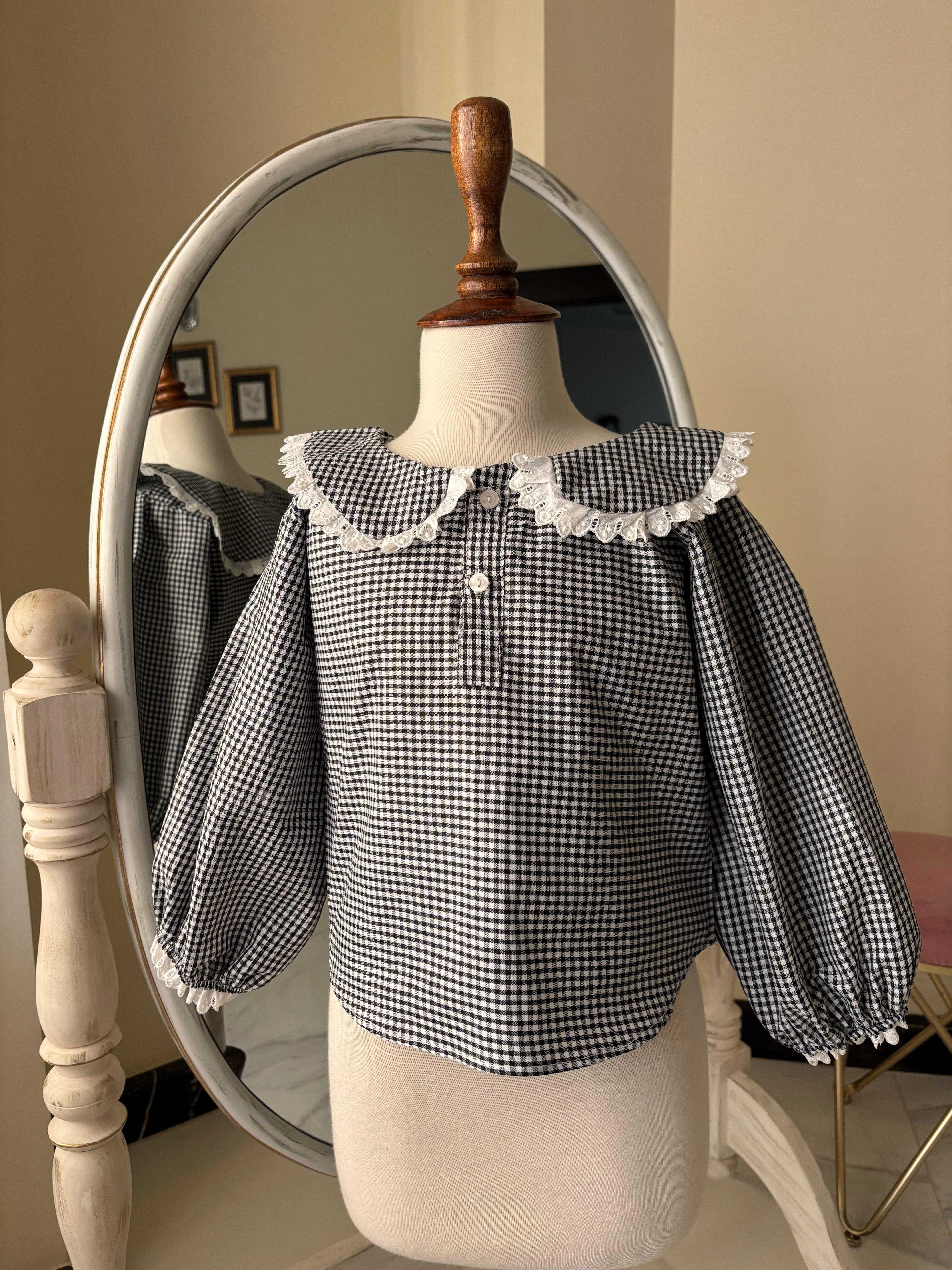 The Gingham Blouse