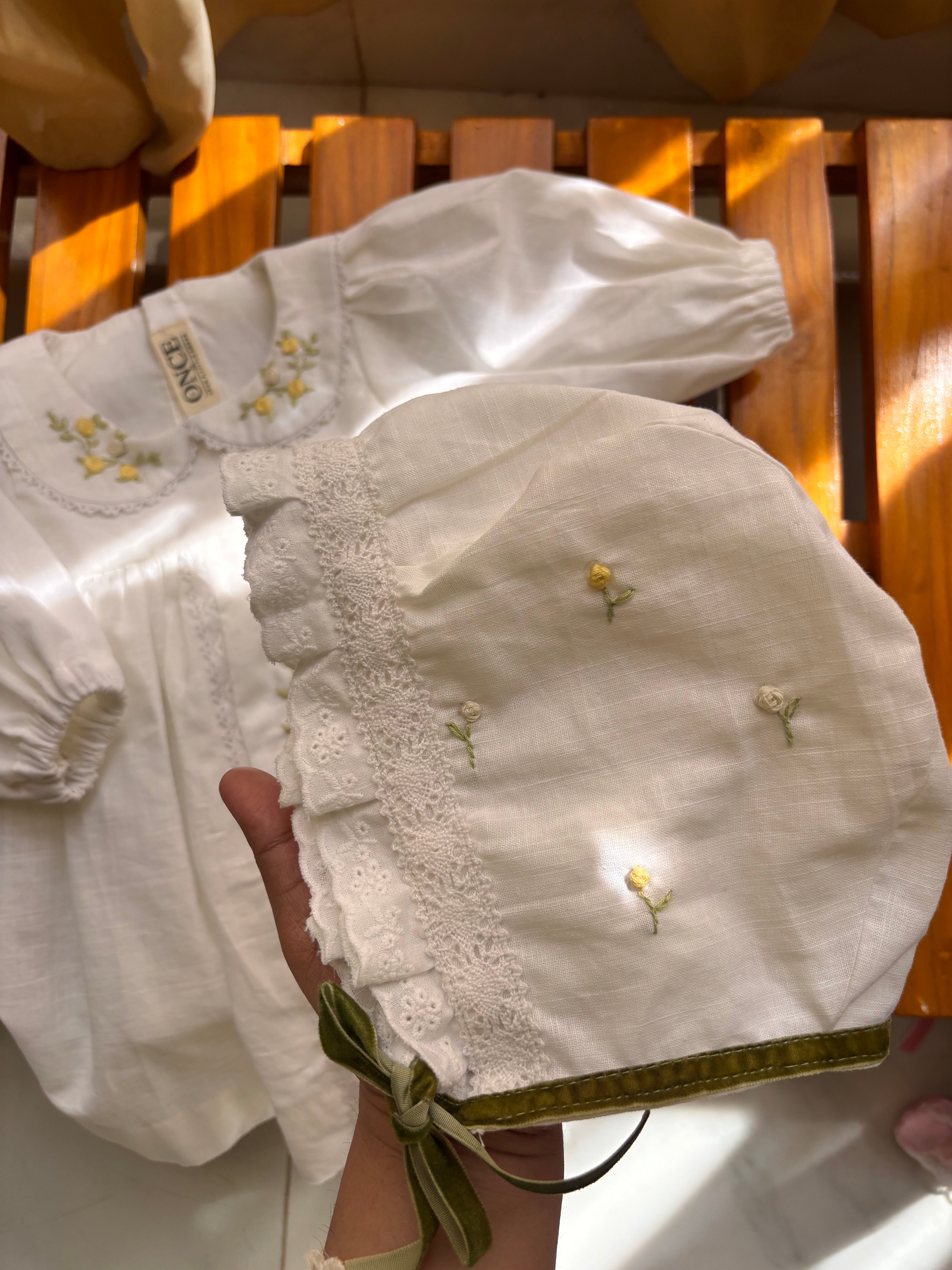 Rose garden baby set