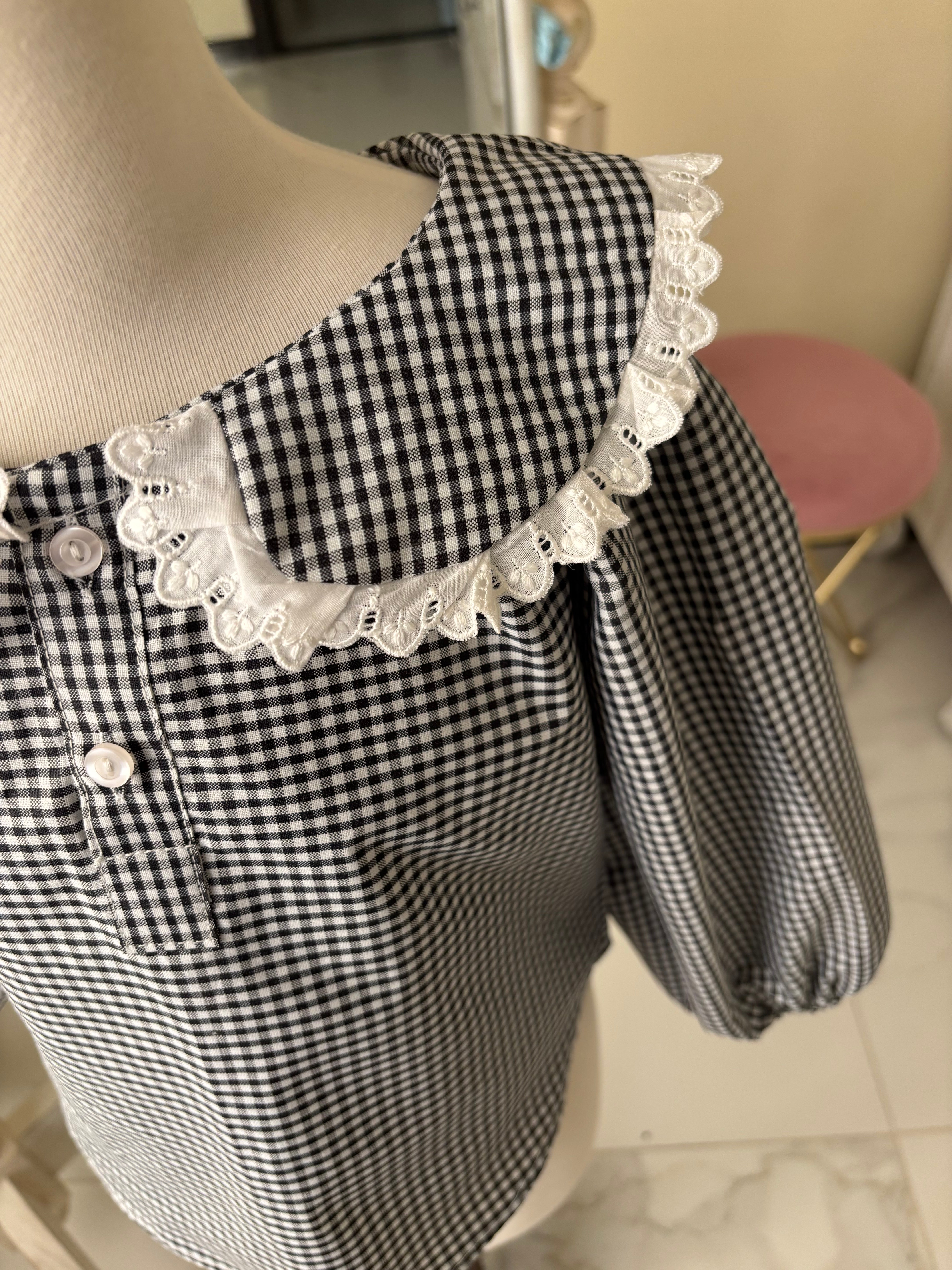The Gingham Blouse