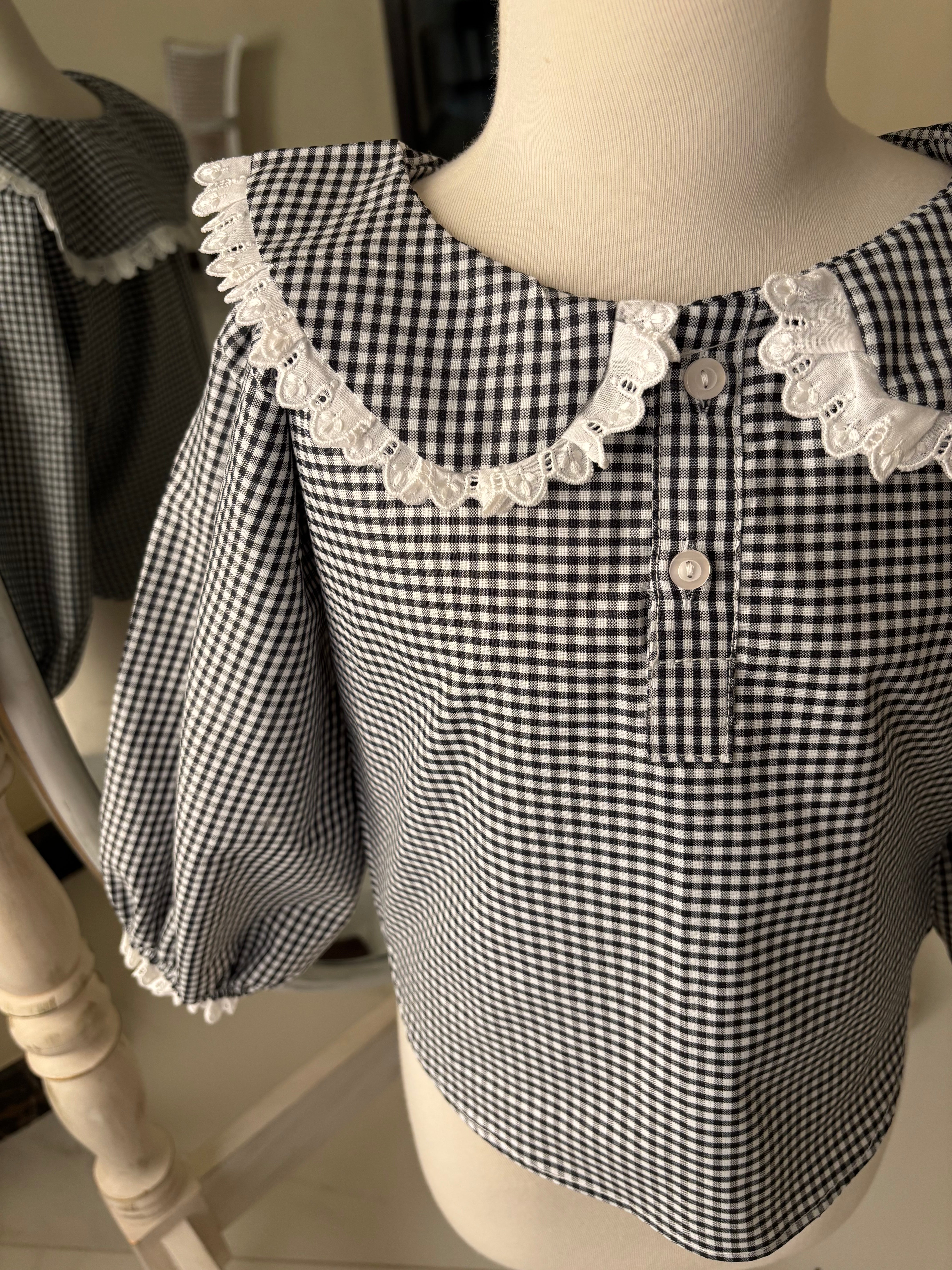 The Gingham Blouse