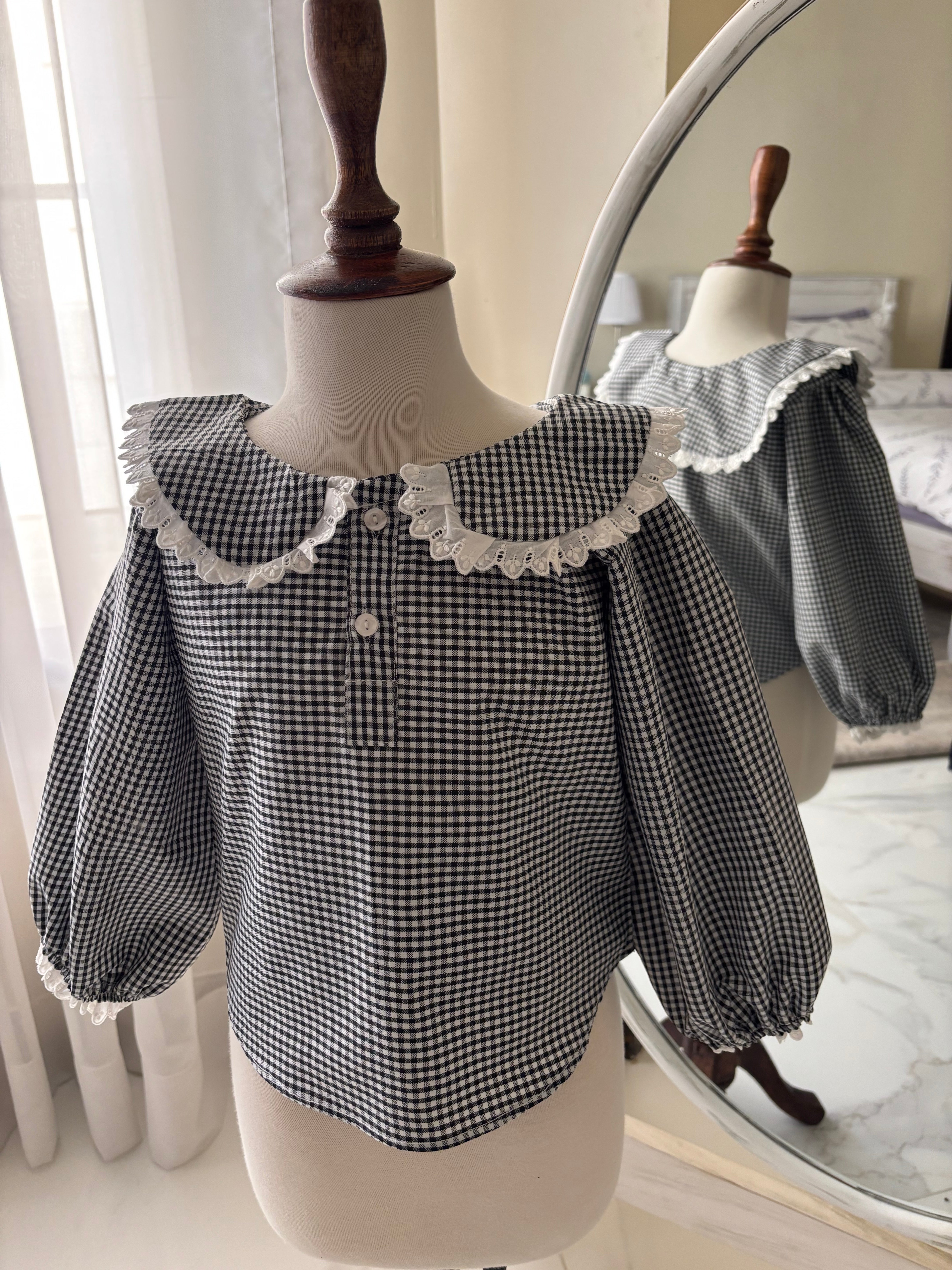 The Gingham Blouse