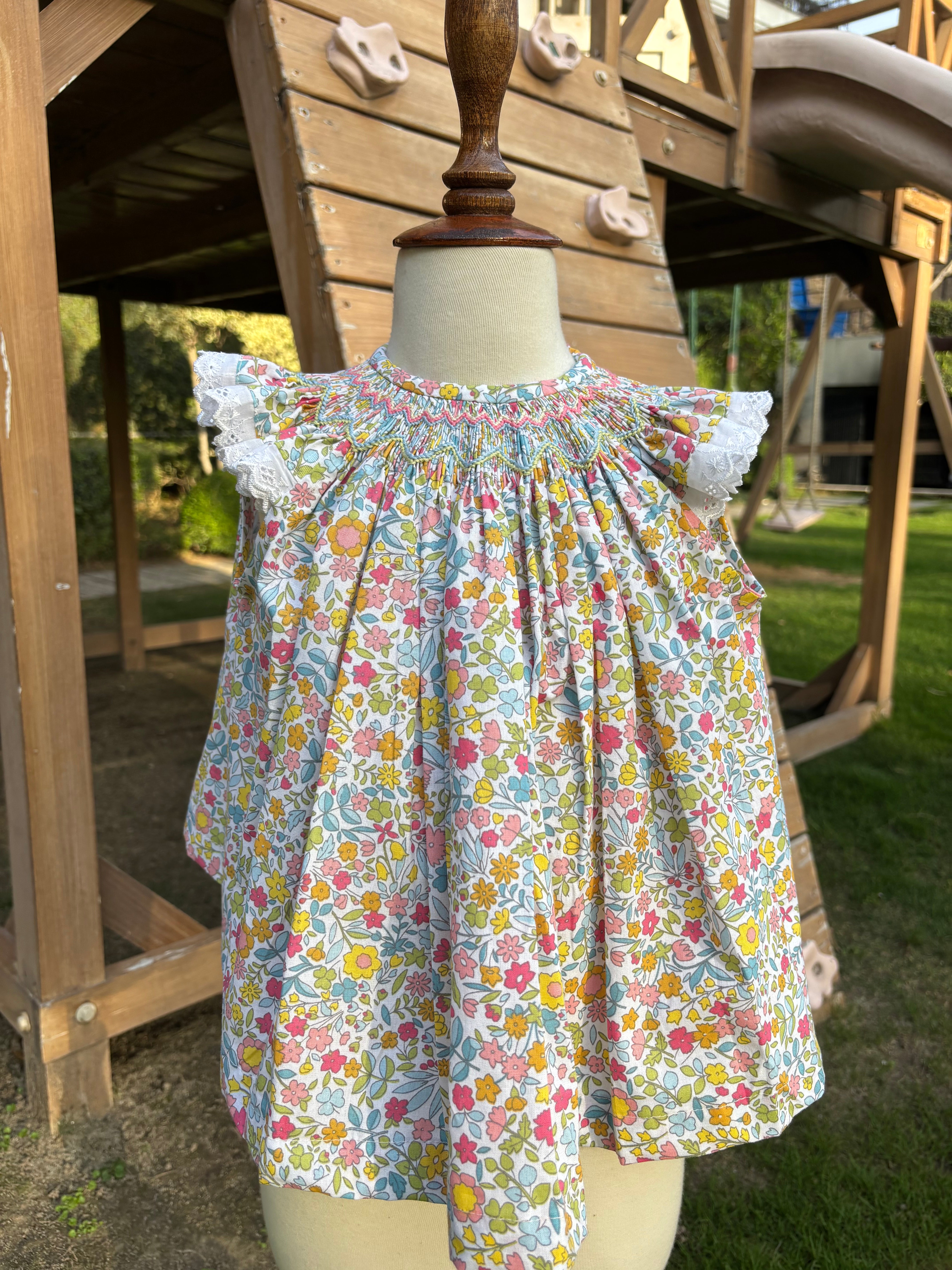 Bishop floral dress