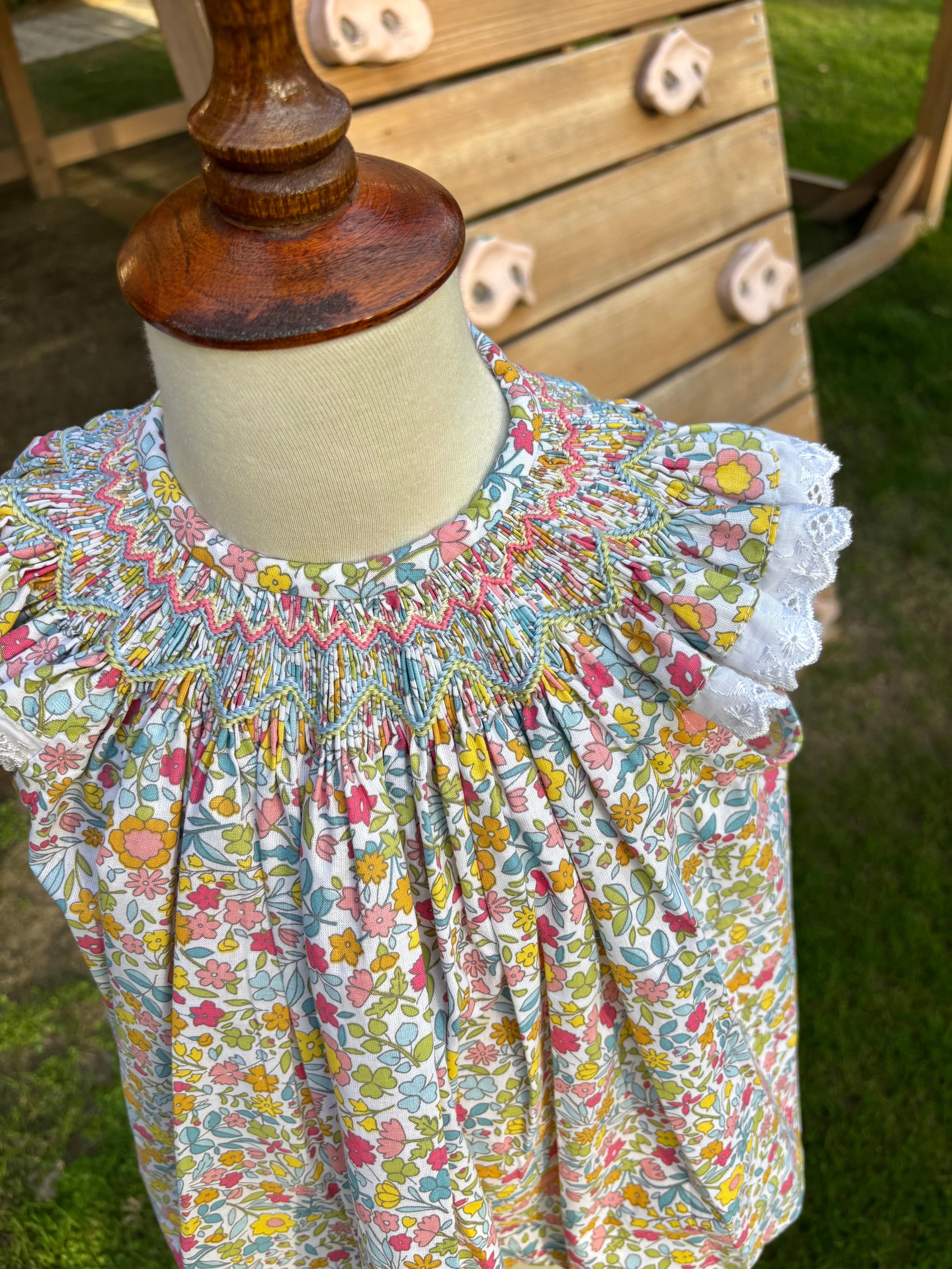 Bishop floral dress